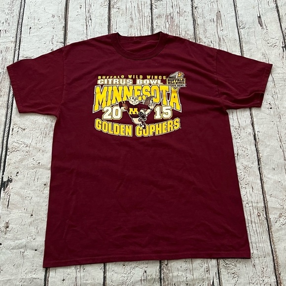University of Minnesota Golden Gophers 2015 Citrus Bowl College Football Tshirt - Picture 1 of 3